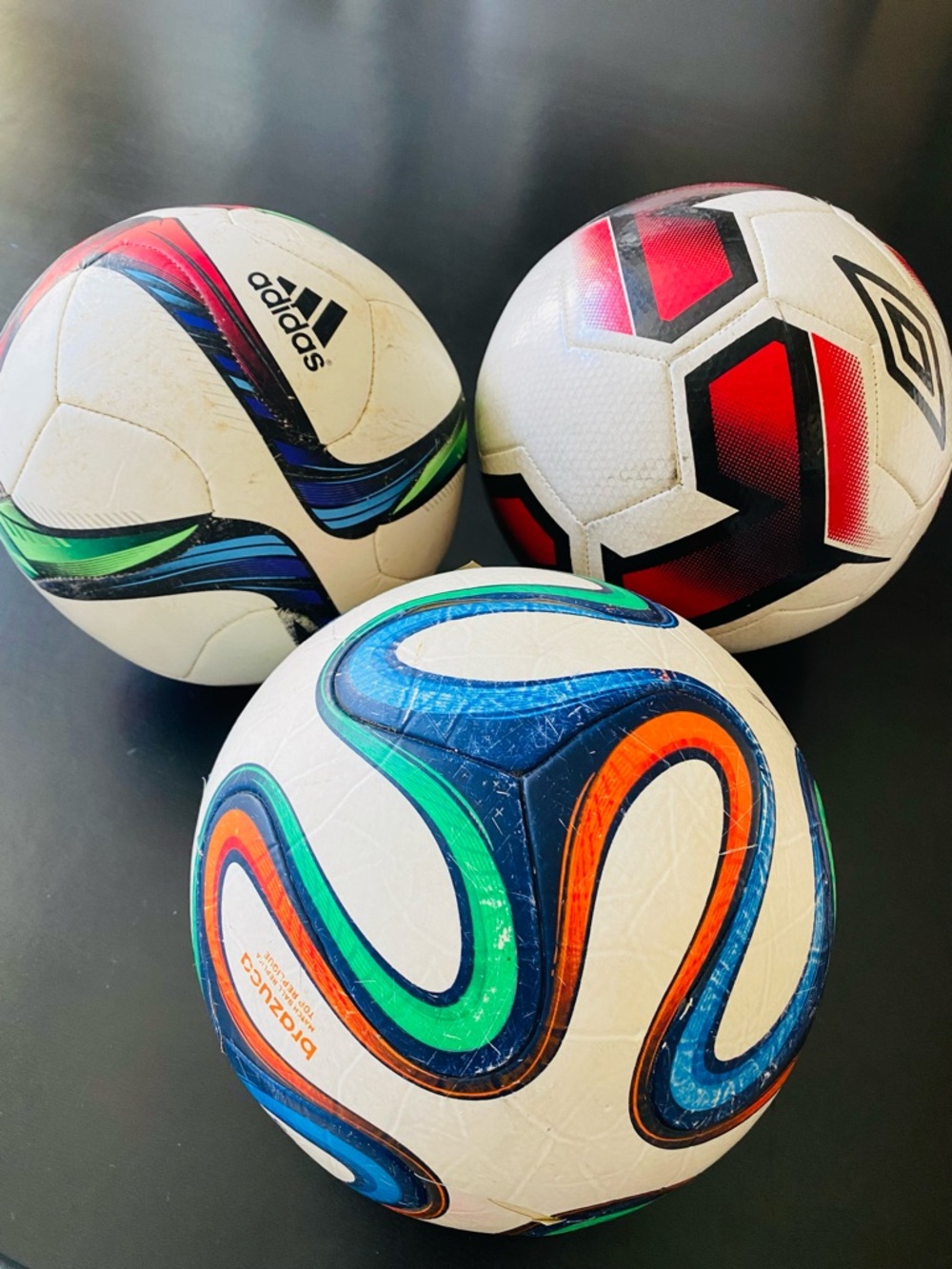 Soccer Balls set of 5 (Used and fair condition)